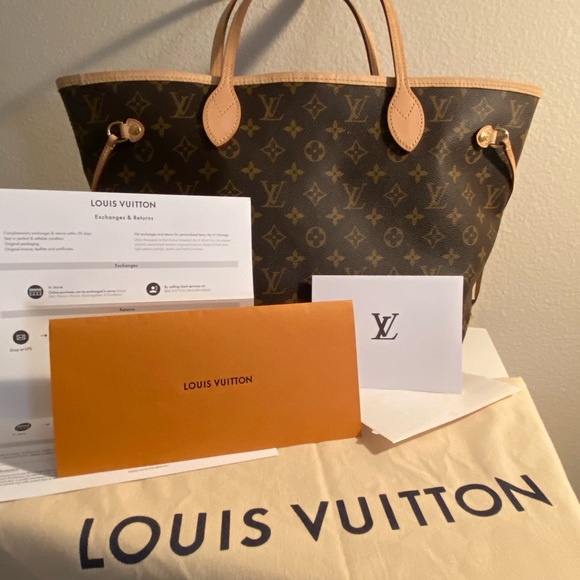 Louis Vuitton Classic Monogram Neverfull MM - Picture 1 of 10